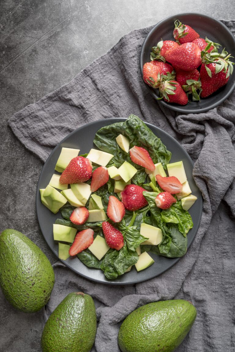 Strawberry Spinach Salad